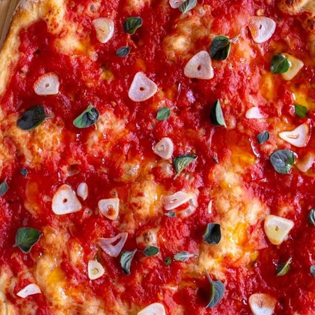12 INCH MARINARA PIZZA (No Cheese).