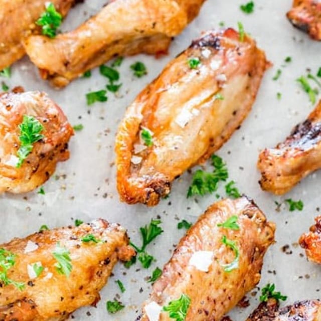 Baked Original Wings (Large (12 Pieces) ).